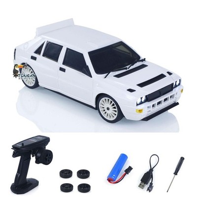 1/28 LDRC Driftauto 4WD RC Rennfahrzeug ESC Servo Light Motorschutzmodell