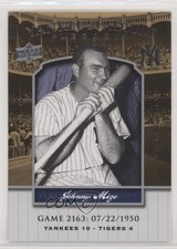 2008 Upper Deck Yankee Stadium Legacy Johnny Mize #YSL2163 HOF 0pl9