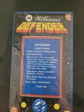 DEFENDER Cocktail Table ARCADE MACHINE by WILLIAMS 1981 (Excellent Condition)