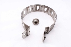 Auspuffkrümmer Schelle Halter BMW R 1200 RT K26 0368 R12T 05-09