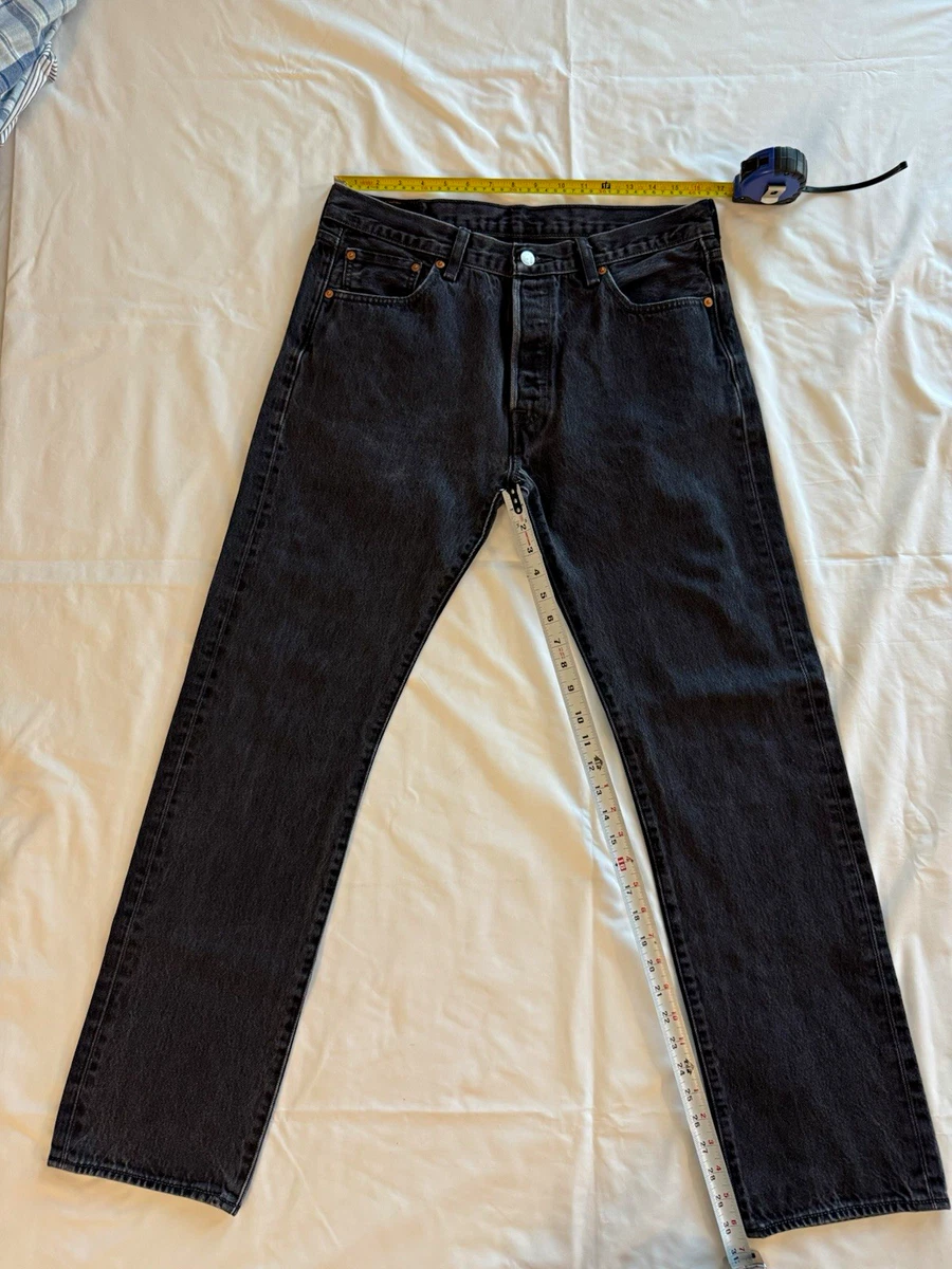 Levi's 501 Black Jeans for Men for sale - eBay