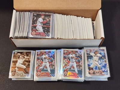 2023 Topps Chrome Partial Set (1 200) + Refractors Sepia Prism X Fractors   RCs