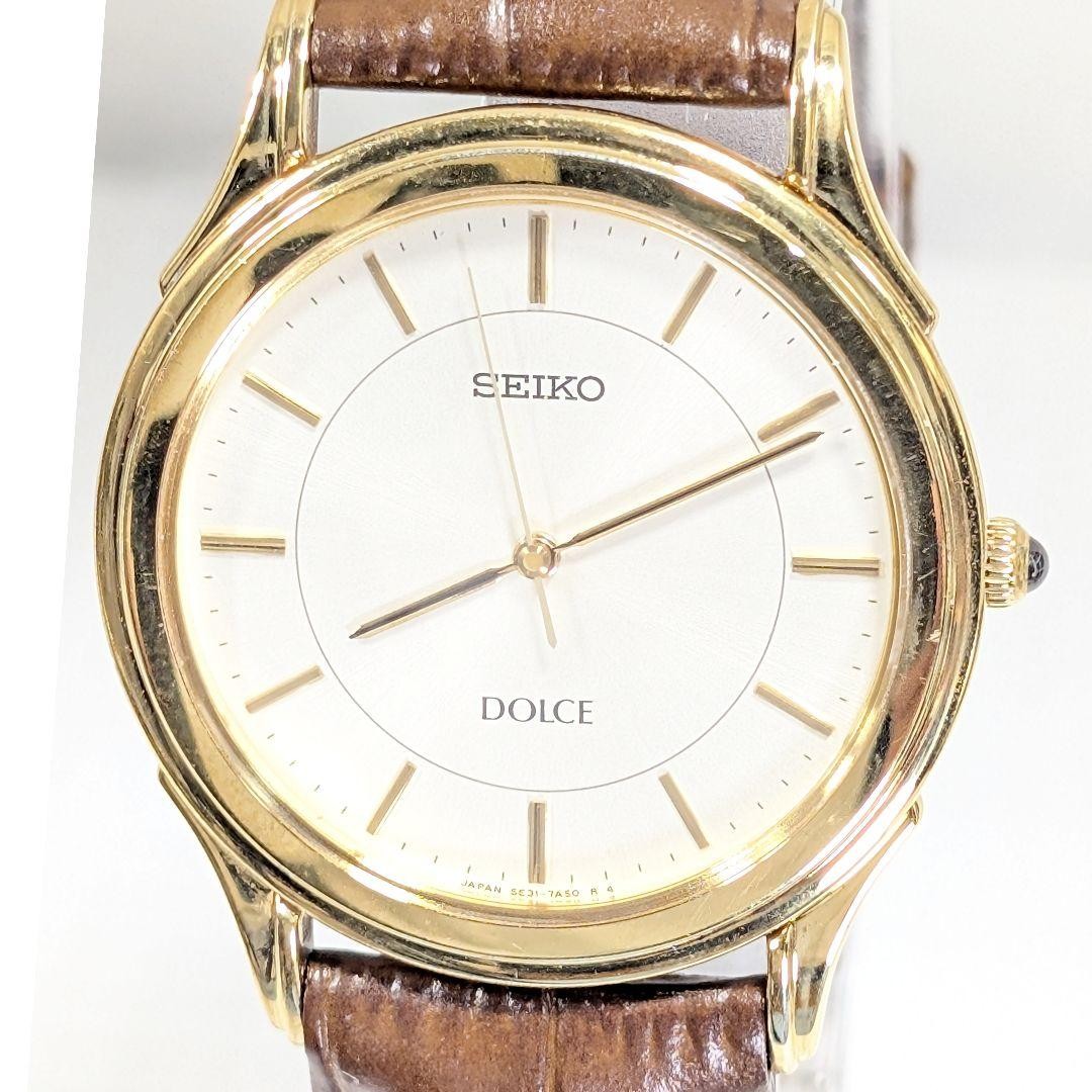 Watch Resistant Used Dolce Replaced Quartz Men's Seiko 38mm Water Battery - vintagewatches.pk