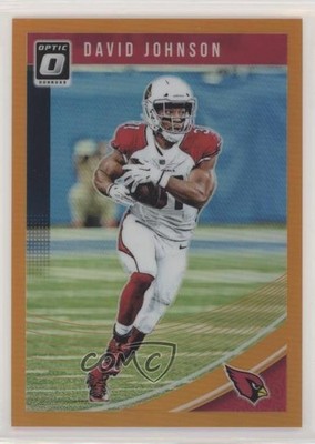 2018 Donruss Optic Orange Prizm 1/199 David Johnson #1 0kx0