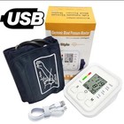 USB Portable Digital Heart Rate Monitor Arm Blood Pressure Monitor Equipment