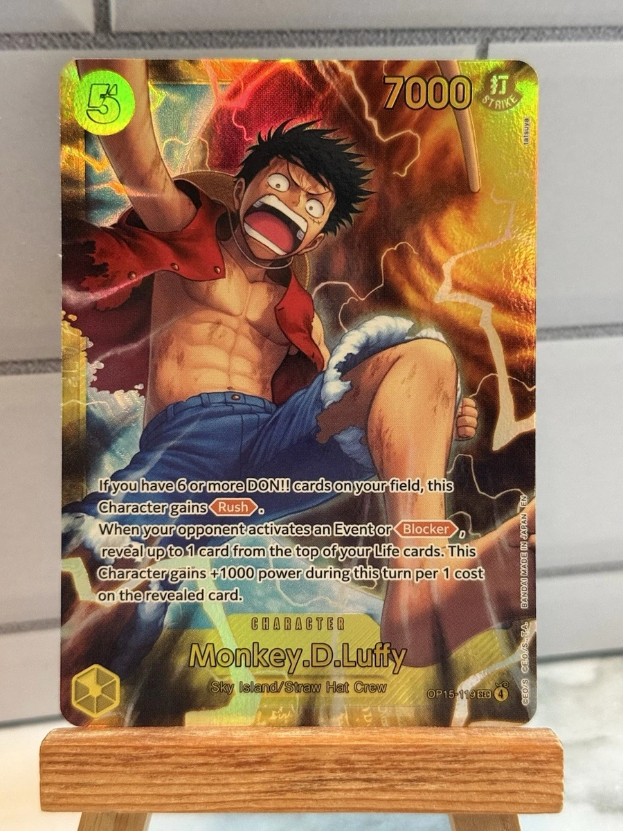 Monkey.D.Luffy OP15-119 Adventure on Kami's Island for sale | eBay