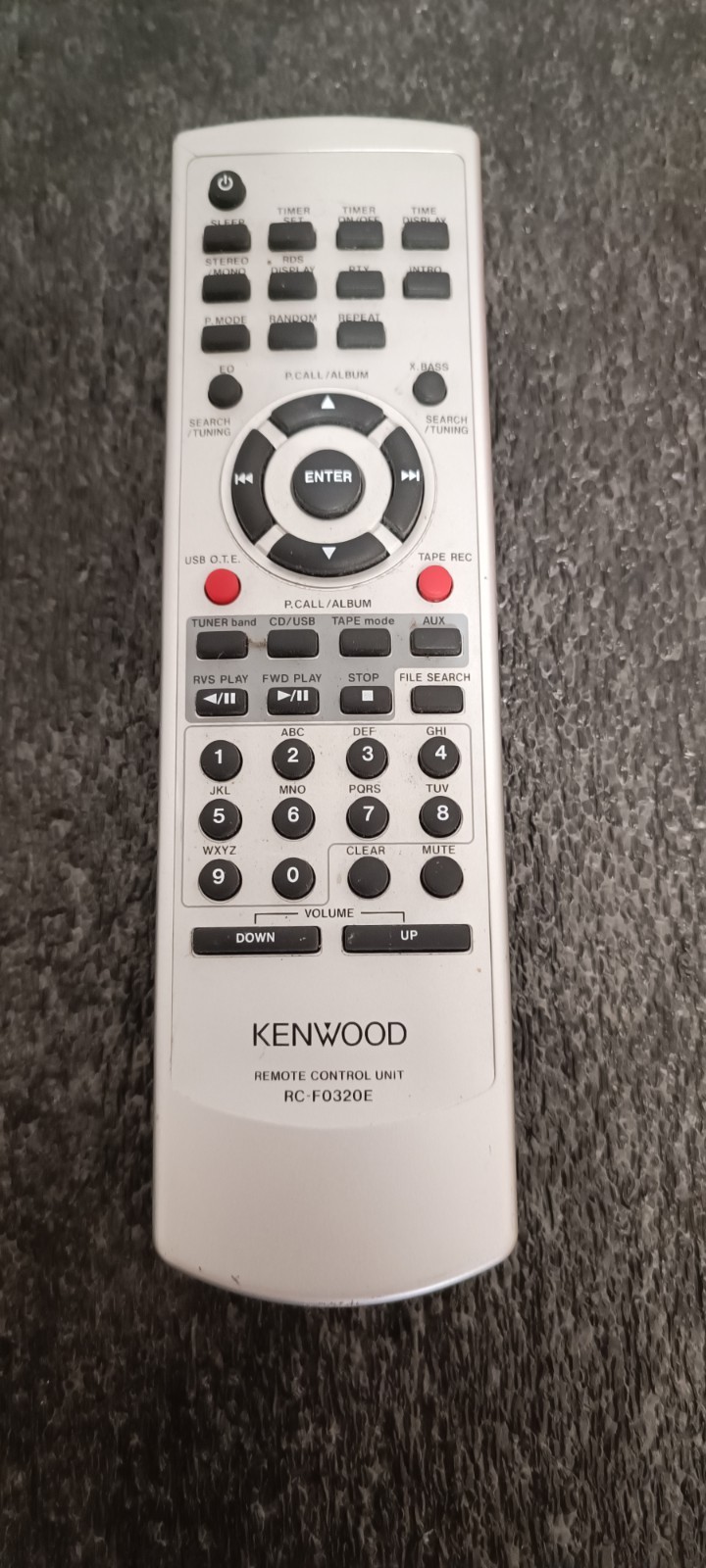 Telecomando Originale Kenwood RC-F0320E / RXD-M505USB