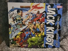 The Marvel Comics Legacy of Jack Kirby Hardcover MCU Art Book Thor Avengers Hulk