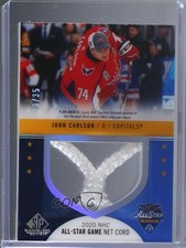 2020 SP Game Used NHL All-Star Skills Material Net Cord 23/35 John Carlson 00b6
