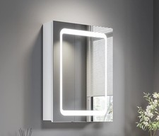 LED Bathroom Mirror Cabinet, 450 * 600mm Bathroom Mirror Cabinet with LED Lights