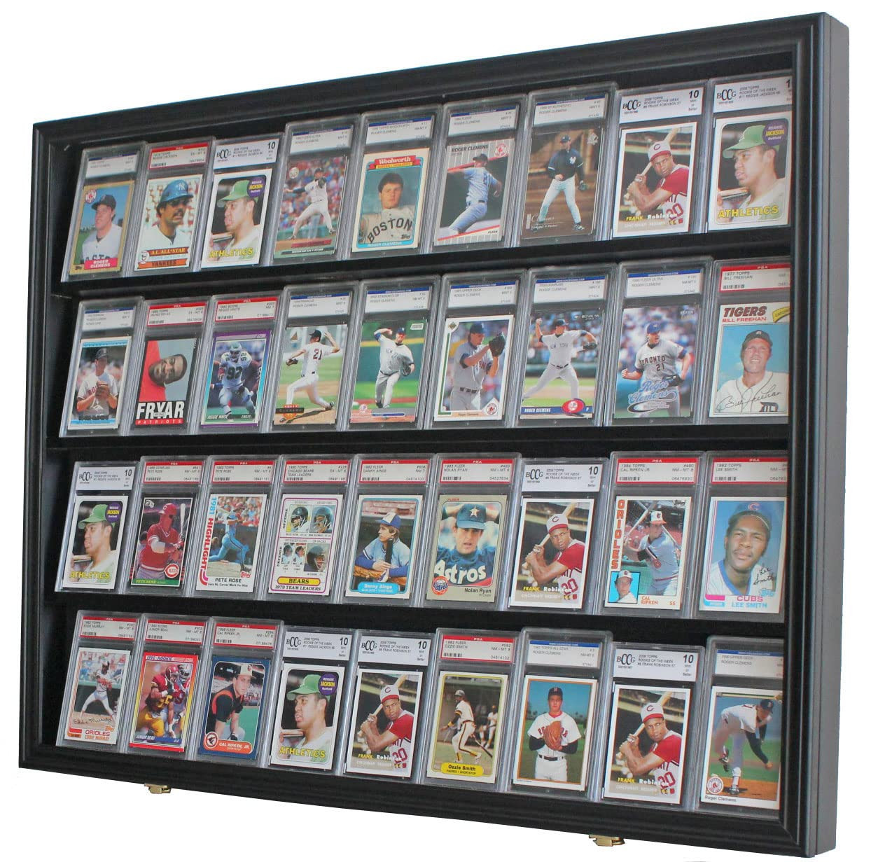 Pro UV 36 Graded Sports Card Display Case for Football Baseball Basketball Ho...