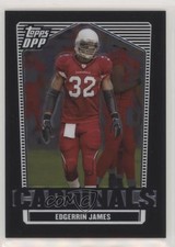 2007 Topps Draft Picks and Prospects (DPP) Chrome Black Edgerrin James HOF 0w8
