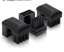 GPU VGA Pcie 8 Pin U Turn 180 Degree Angle Connector Power Adapter Board for Des