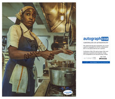 Ayo Edebiri Signed Autographed THE BEAR 8x10 Photo ACOA April O'Neil