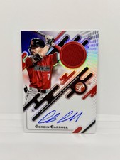 CORBIN CARROLL 2025 Topps Pristine Pieces Auto Relic Arizona #PPAR-CCA