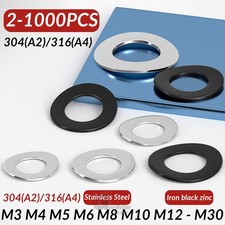 A2 A4 Stainless Steel Curved Washers Wave Spring Washer M3 M4 M5 M6 M8 M10 - M30