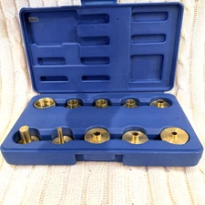 Rockler Router Guide Bushing Kit (11 Pieces) Bush Router Guide Pattern Jig Brass