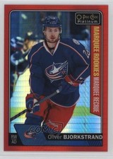 2016 O-Pee-Chee Platinum Marquee Rookies Red Prism /199 Oliver Bjorkstrand x0a