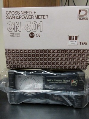 CN-501H - Wattímetro/Medidor de ROE (SWR) HF / VHF Daiwa *OFERTA