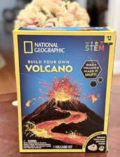 National Geographic Build Your Own Volcano Science Kit NEW IN BOX