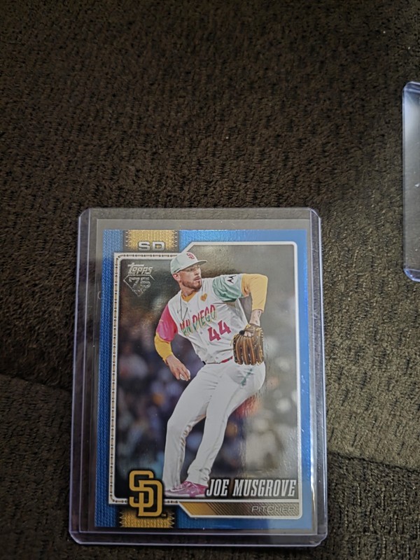 Topps 2024 Joe Musgrove Padres #636 Serial Numbered 009/150 Baseball Card
