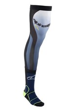 ALPINESTARS GINOCCHIERE CALZE LUNGHE GIALLO NAVY MOTOCROSS MX ENDURO ADULTO NUOVE COPPIA