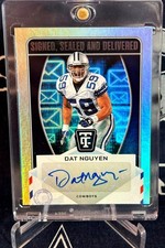 2024 Totally Certified SILVER Sealed Dallas Cowboys DAT NGUYEN Autograph AUTO