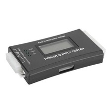 LCD Display for Computer Diagnostic Tool - Voltage Measurement Fault Alarm