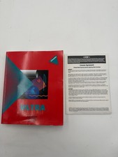 Ultra Paint Black White Painting Macintosh Manual Floppies System 6.02 1990