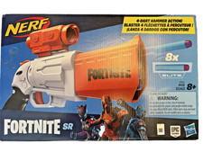 Nerf Fortnite SR 4-Dart Hammer-Action Blaster Brand New