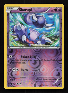 Skorupi Reverse Holo 38/111 Furious Fists 2014