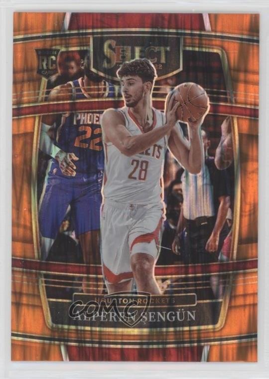 2021-22 Panini Select Concourse Orange Flash Prizm Alperen Sengun #19 11qd