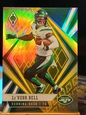 2020 Panini Phoenix Le'Veon Bell Jets Yellow Prizm /75 SP #65 NM-MT Steelers NFL