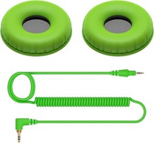Pioneer DJ HC-CP08-G - CUE1 Series Ear Pad and Cord Green 