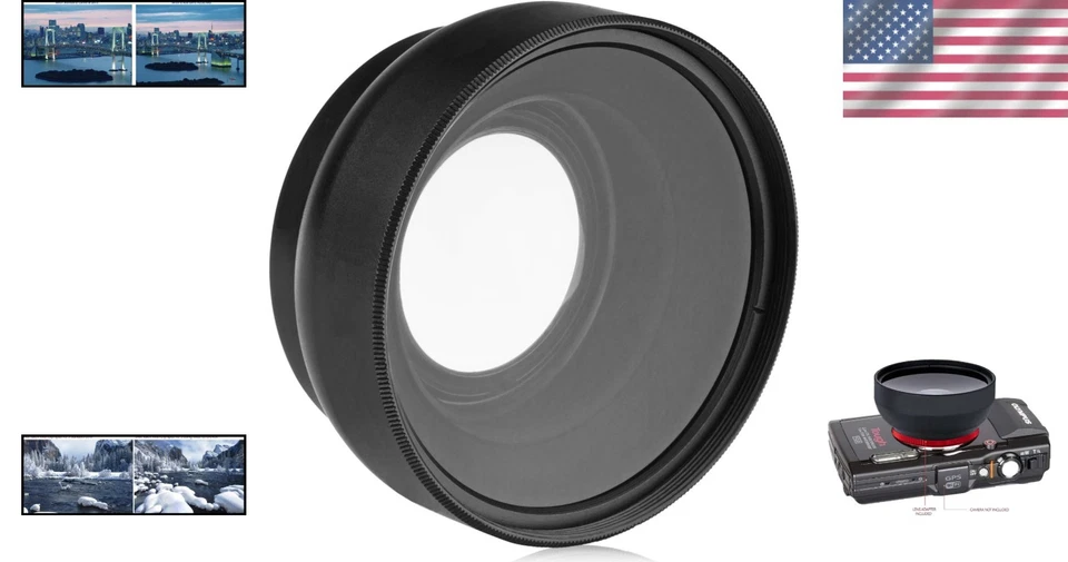 Portabilidad cumple con la calidad: lente gran angular para cámaras Olympus serie TG Foto 2 de 4