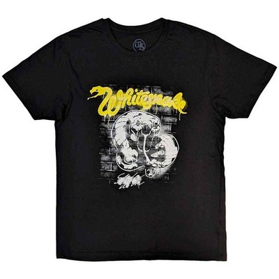 Whitesnake Graffiti Band Logo T Shirt