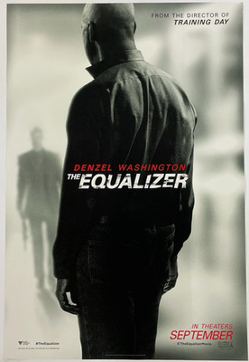 THE EQUALIZER (2014) ORIGINAL DS 27x40 MOVIE POSTER ONE SHEET DENZEL WASHINGTON