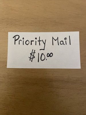 Extra Postage $10 For Priority Mail Shipping
