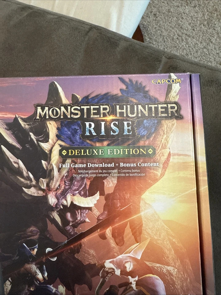 Nintendo Switch Console Monster Hunter Rise Deluxe Edition - includes game - Image 4 of 4