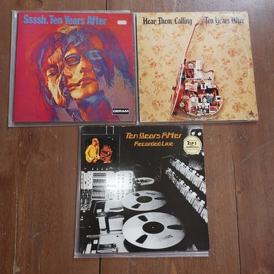 3 x Ten Years After  LP Sammlung  Hear them calling / Ssssh / Live