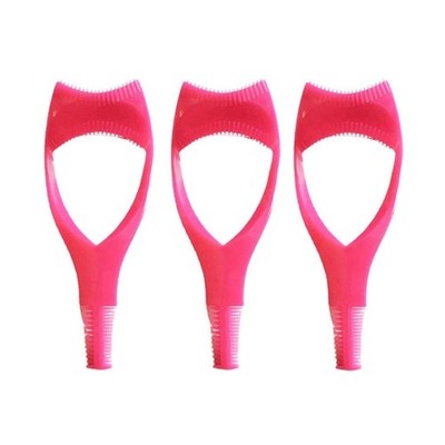 Upper Lower Eye Lash Mascara Shield Applikator Wimpern Tools Rose Red P7I69727