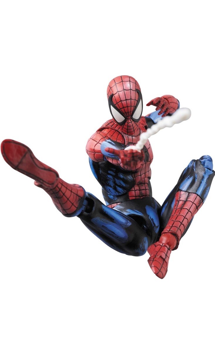 MAFEX SPIDER-MAN（COMIC Ver.）494⑦ Mafex No. 108 - Comic Paint Ver Spiderman - Reissue - New In Box