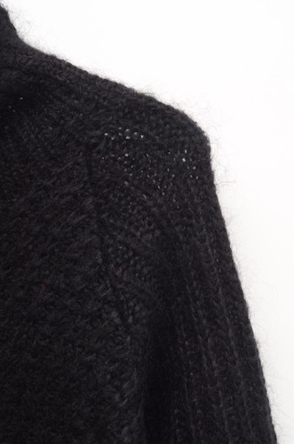 Versace Classic V2 Vintage Women's Black Mohair Knitted Jumper Sweater Size M - Picture 9 of 13