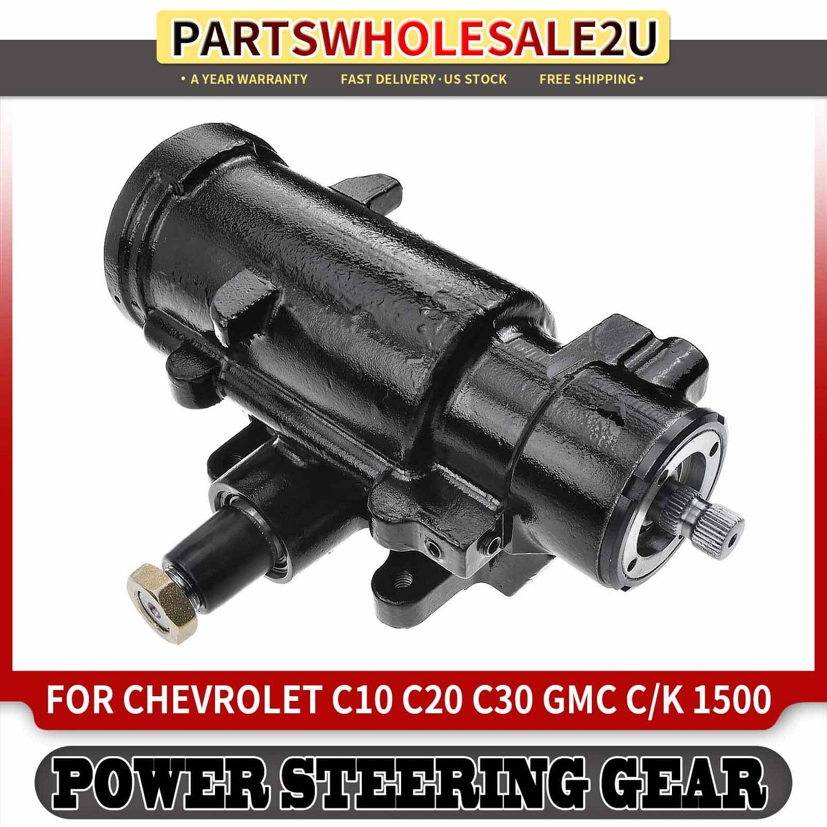 自動車部品 パワーステアリングギアボックス シボレー C10 C20 R1500 対応 サバーバン GMC C1500 対応 ジミー