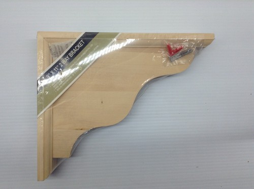NEW Waddell Two Way Shelf Bracket 9 x 11X2 1/4" 983 271 - Picture 2 of 3