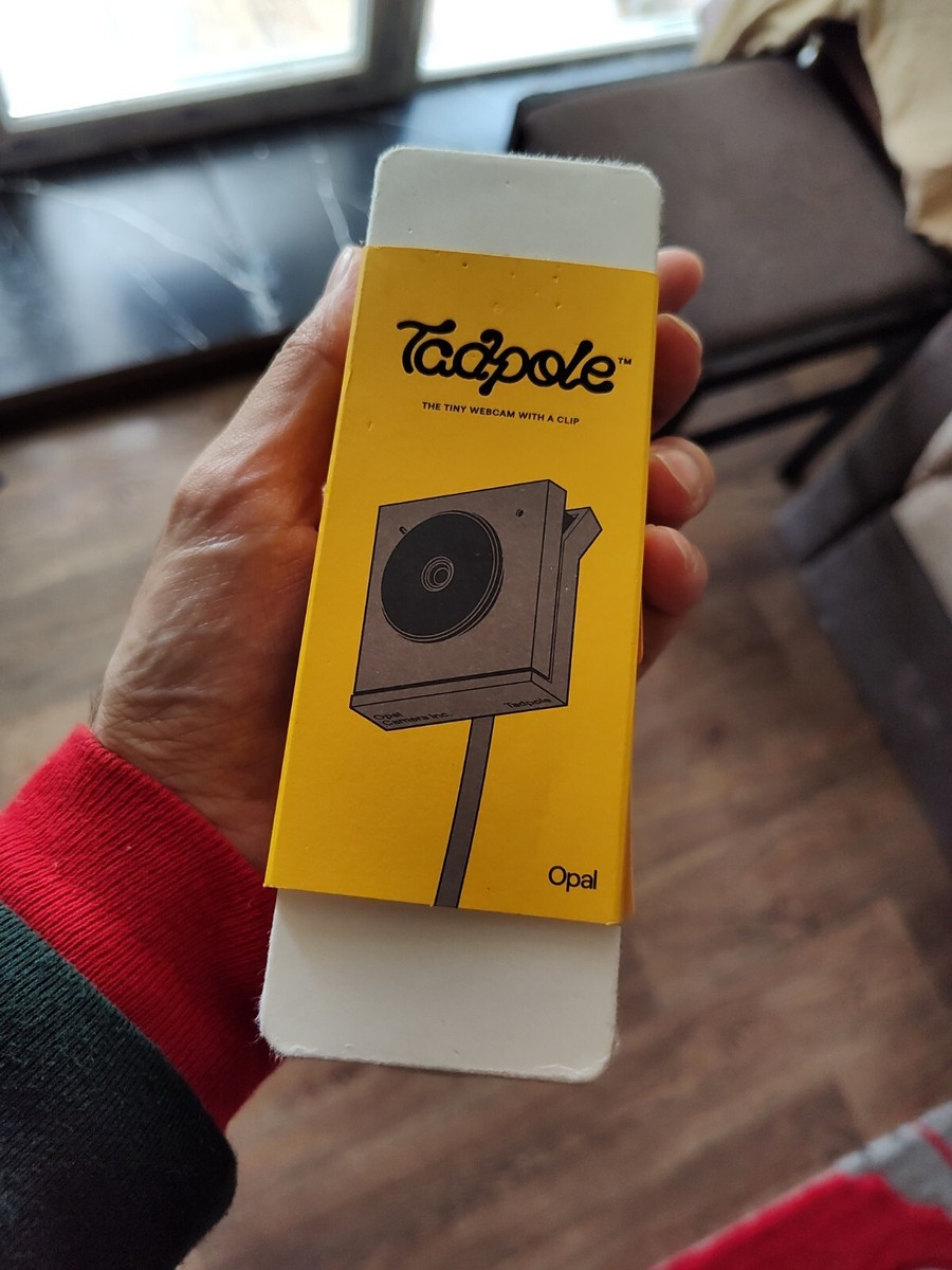 Opal Tadpole 4K Webcam with a Clip, Built for 4K Sensor