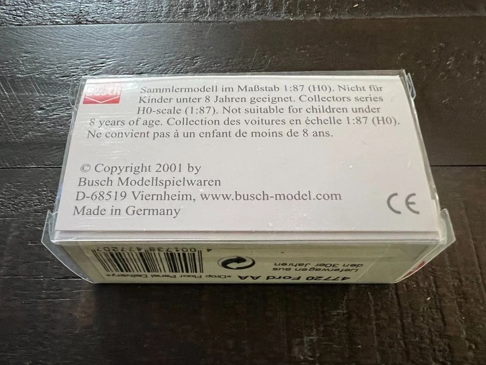 Busch 47720 Ford AA Drop Floor Panel Delivery Leiferwagen NEW - Image 4 of 4