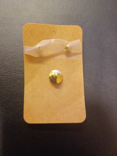 Vintage goldfarbene Jack O Laterne Kürbis Anstecknadel Brosche & Ohrringe - Bild 4 von 5