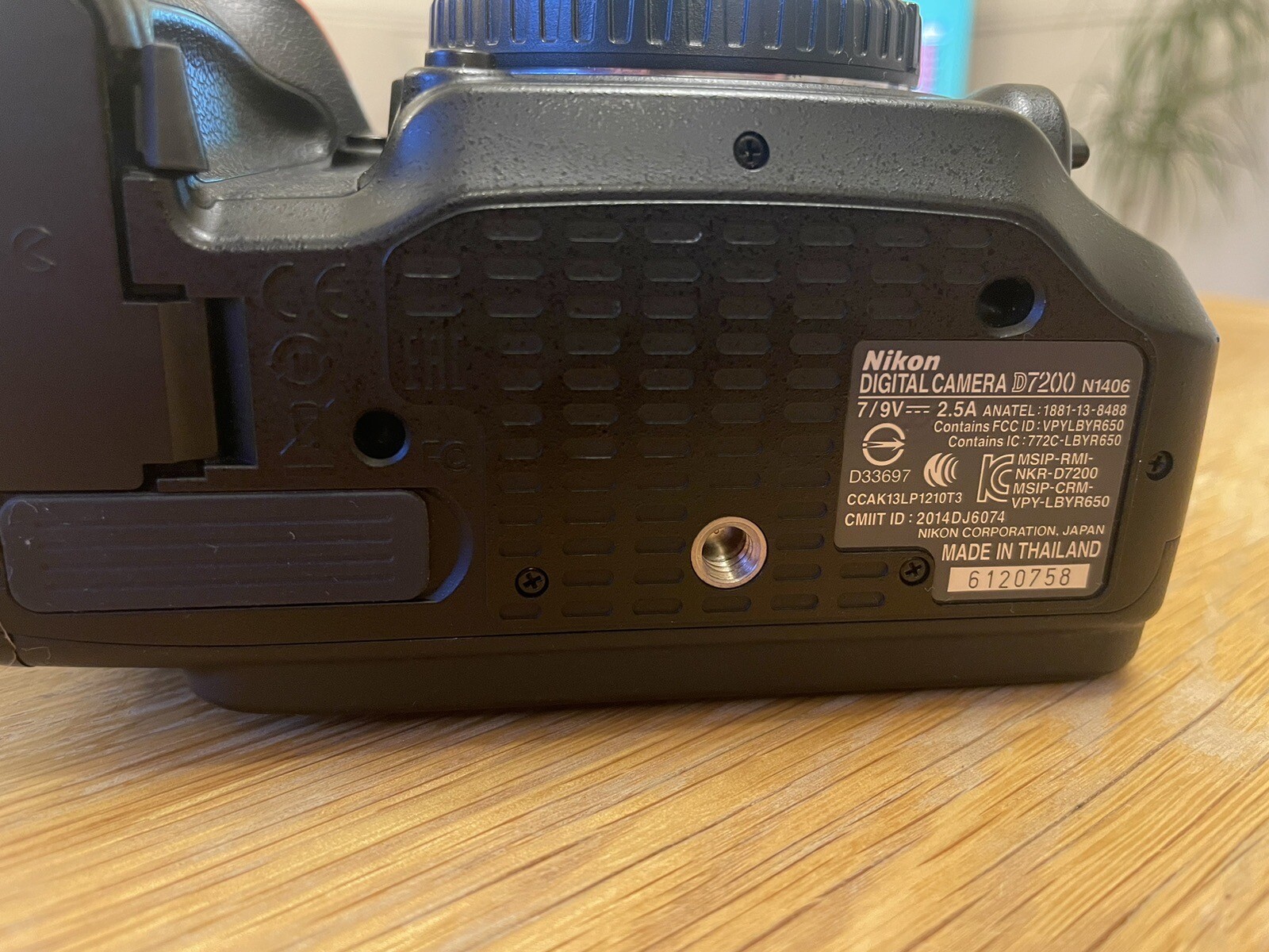 Nikon D7200 DSLR Camera, Auto Focus Lens, Batteries, Charger, Carry