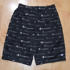 CHAMPION Boys' sz 10/12 Classic Scripted Mesh Athletic Shorts